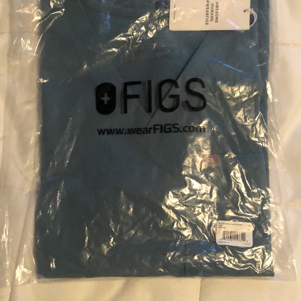 FIGS HydroGreen CATARINA TOP NWT